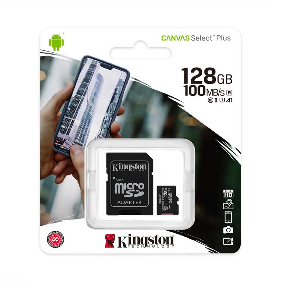 Memoria Micro SD Kingston 128GB - Imagen 1